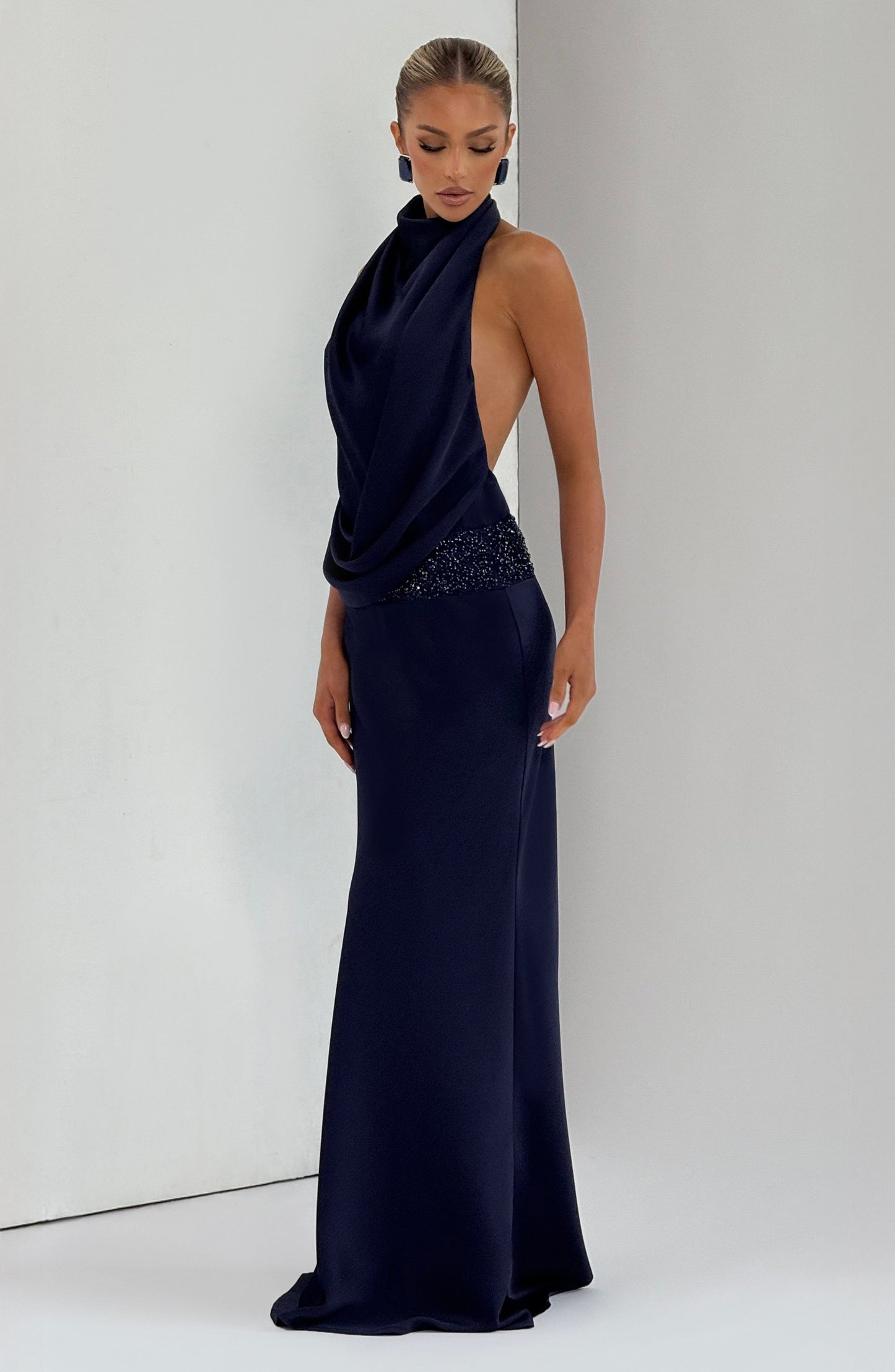 Armelle Maxi Dress - Navy
