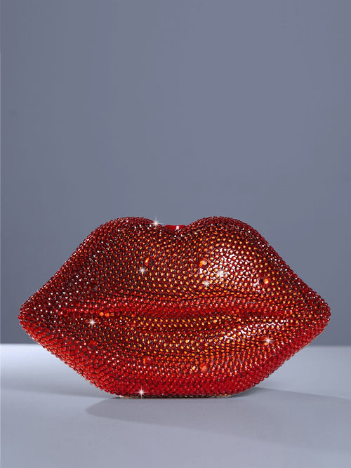 Adagio Flaming Red Lip Bag 