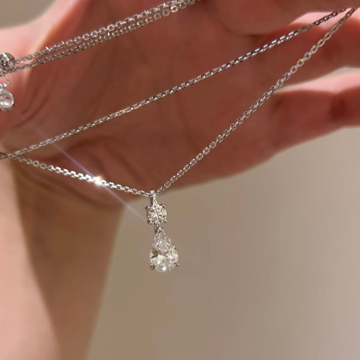 Diamond Dew Necklace
