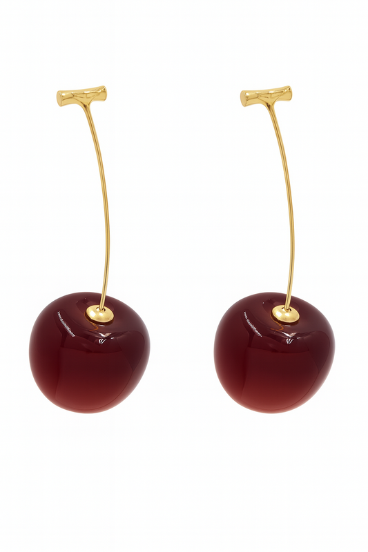 Cherry Luxe Earring – Pair