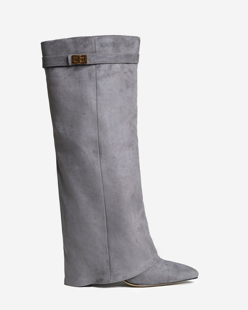 Lavista Suede knee high boots - Gray