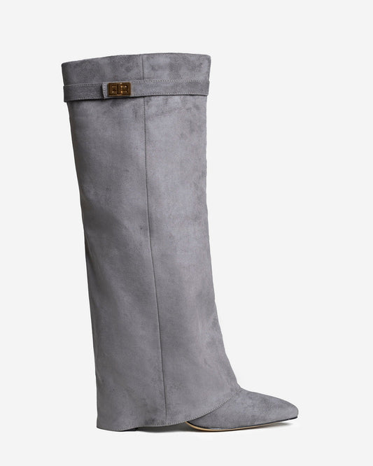 Lavista Suede knee high boots - Gray