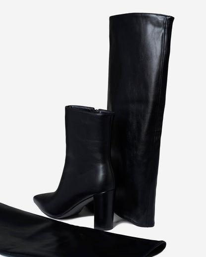 2 in 1 knee &amp; ankle boots