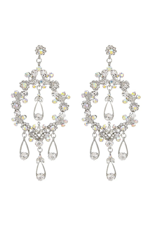 Titus Silver Diamond Earrings