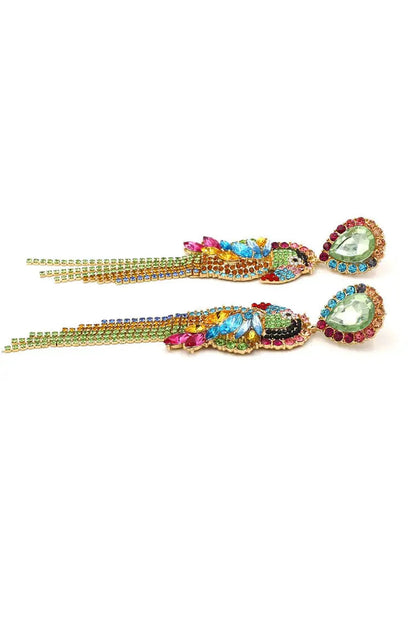 Kaizen Parrot Diamante Earrings