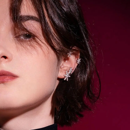 Nova Bloom Ear Cuff - Pair