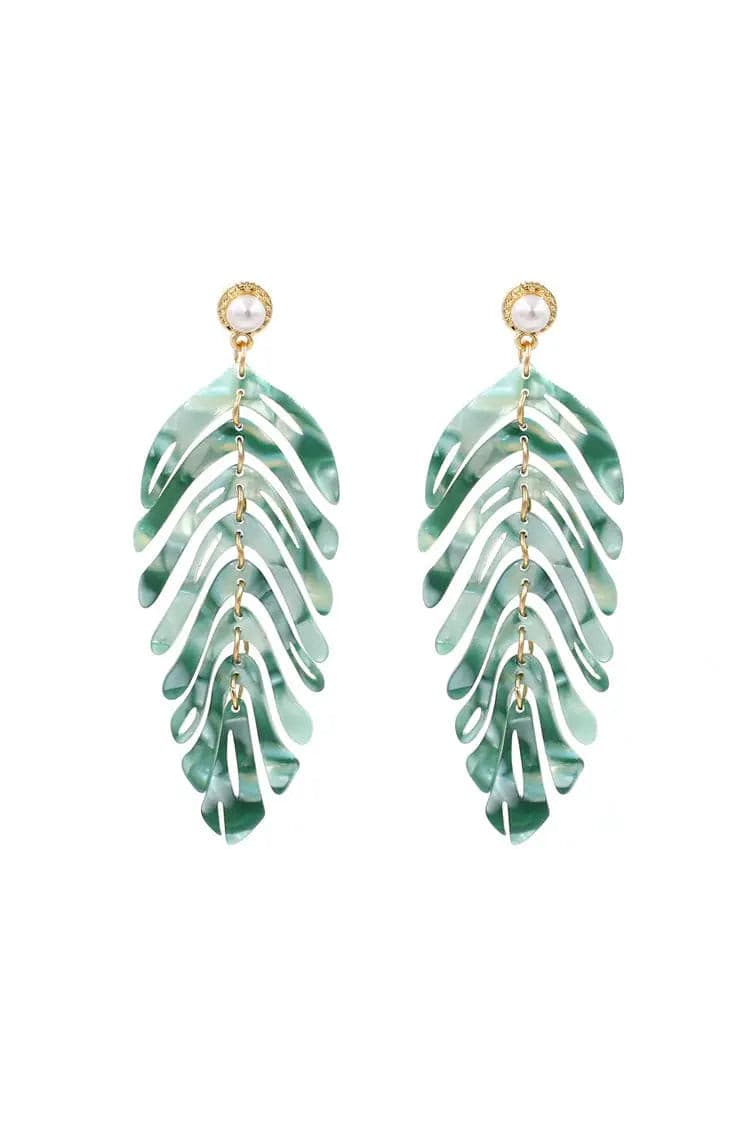 Amadeus Leaf Earrings