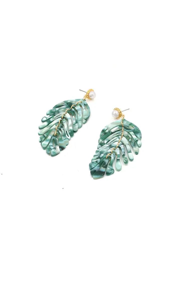 Amadeus Leaf Earrings