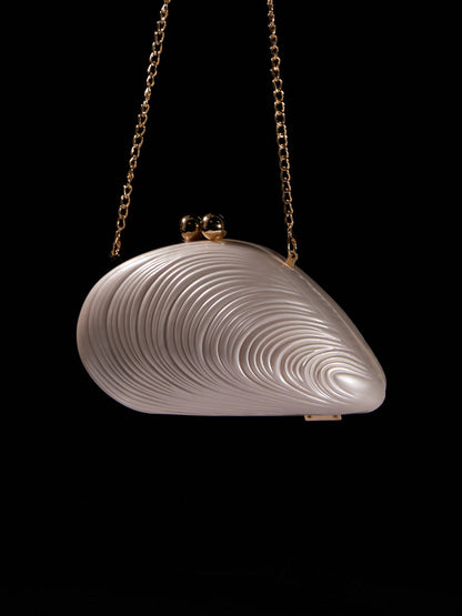 Mahin Seashell Convertible Clutch 
