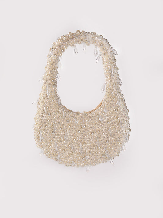Mahler Pearl Beaded Bag 