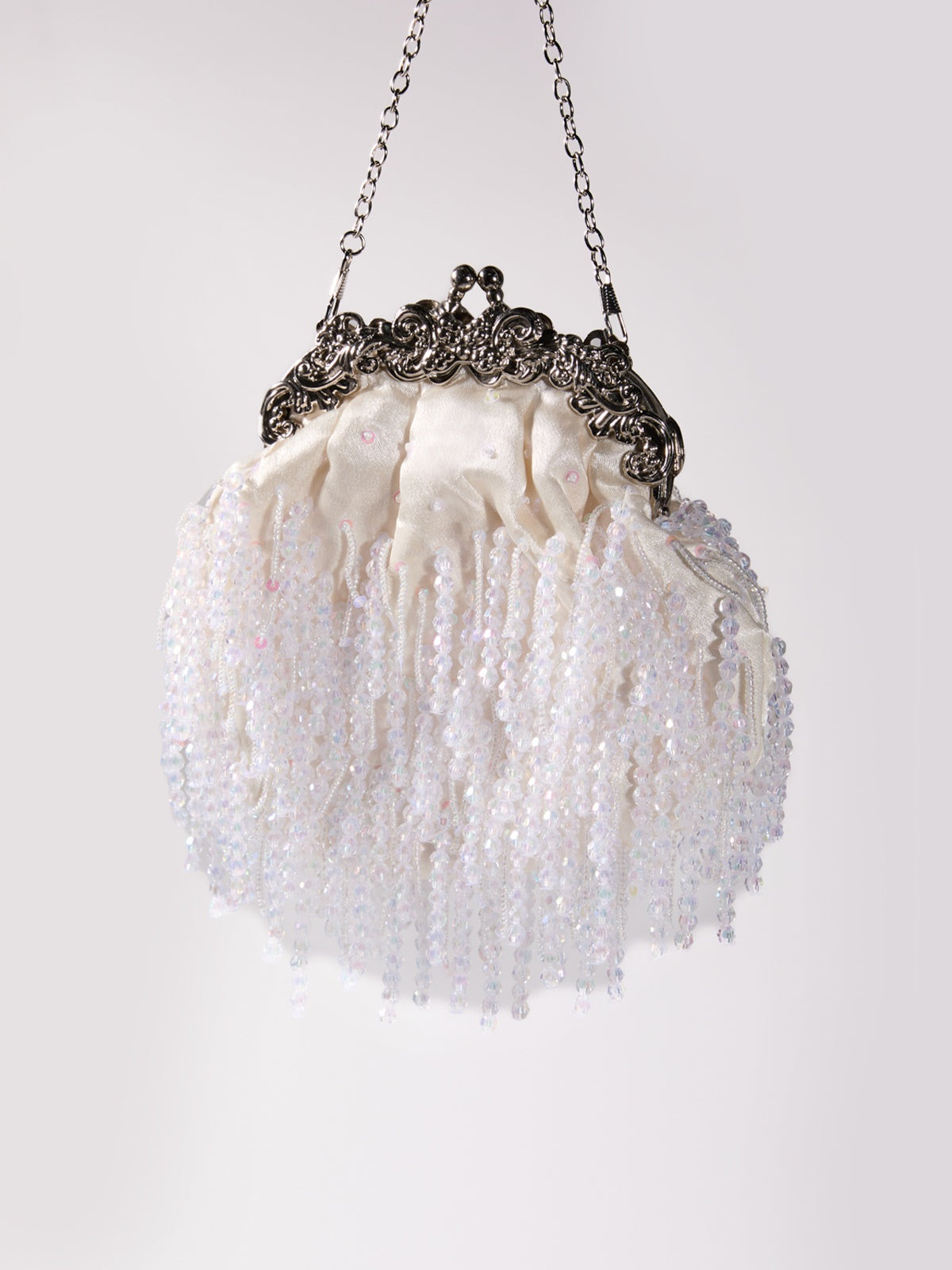 Mahola Beaded Satin Bag 