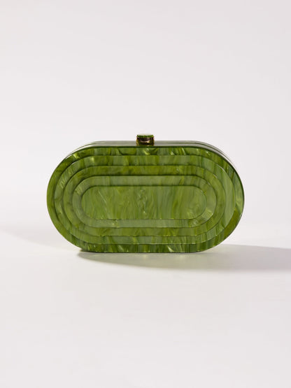 Maike Acrylic Convertible Clutch 