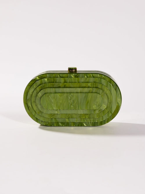 Maike Acrylic Convertible Clutch 