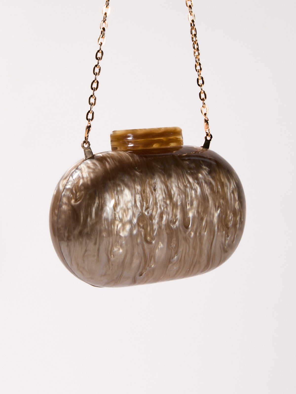 Maizah Acrylic Convertible Clutch 