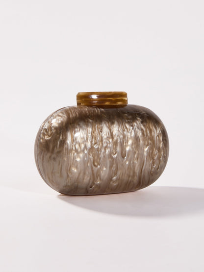 Maizah Acrylic Convertible Clutch 