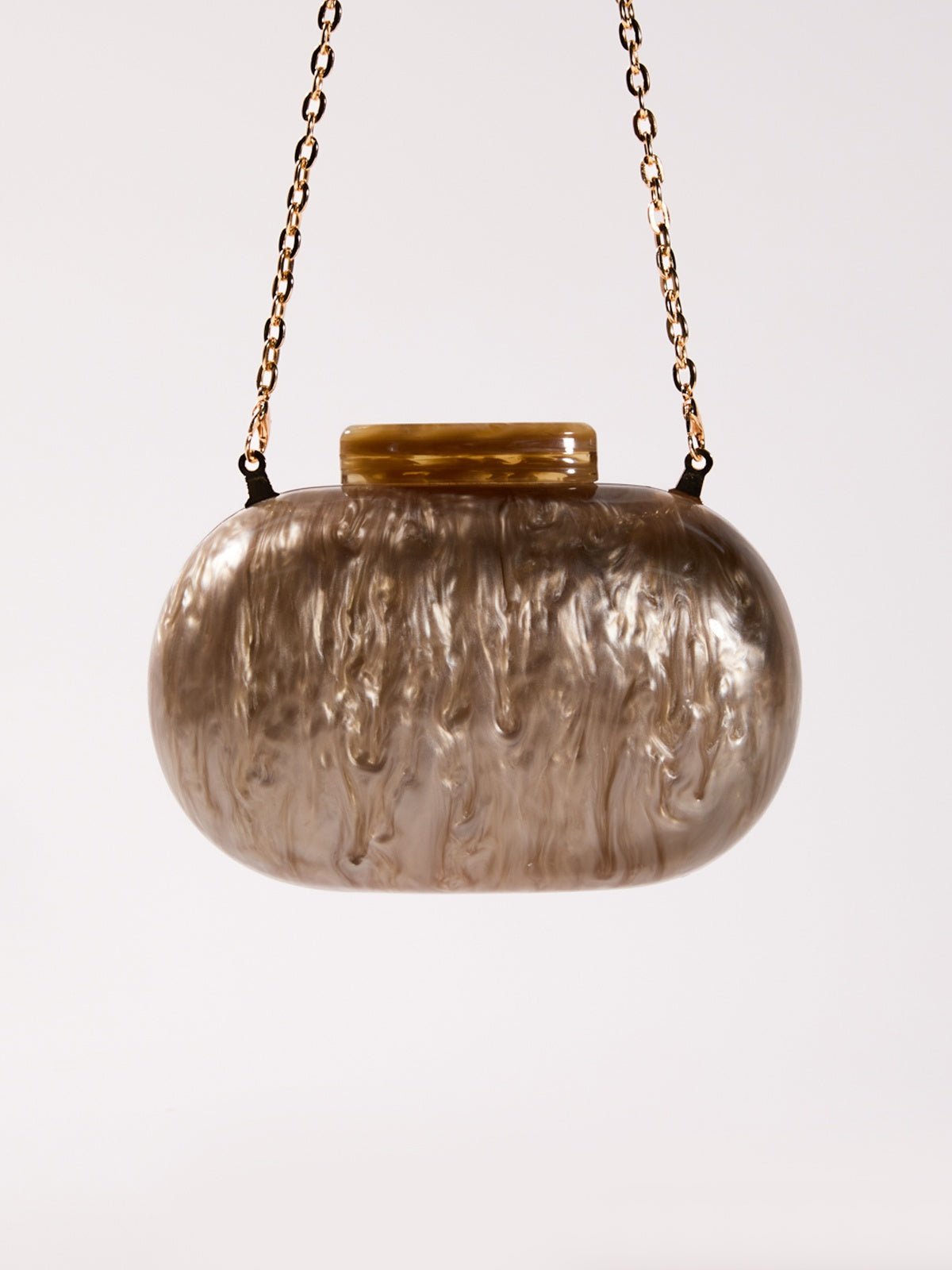 Maizah Acrylic Convertible Clutch 