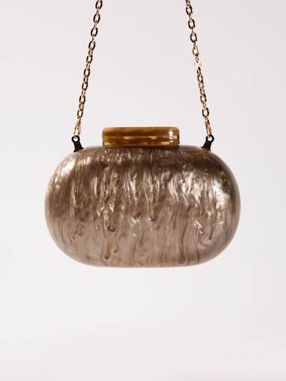 Maizah Acrylic Convertible Clutch 