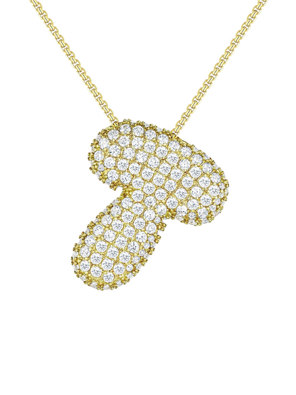 Luna Bubble Letter (AZ) Necklace