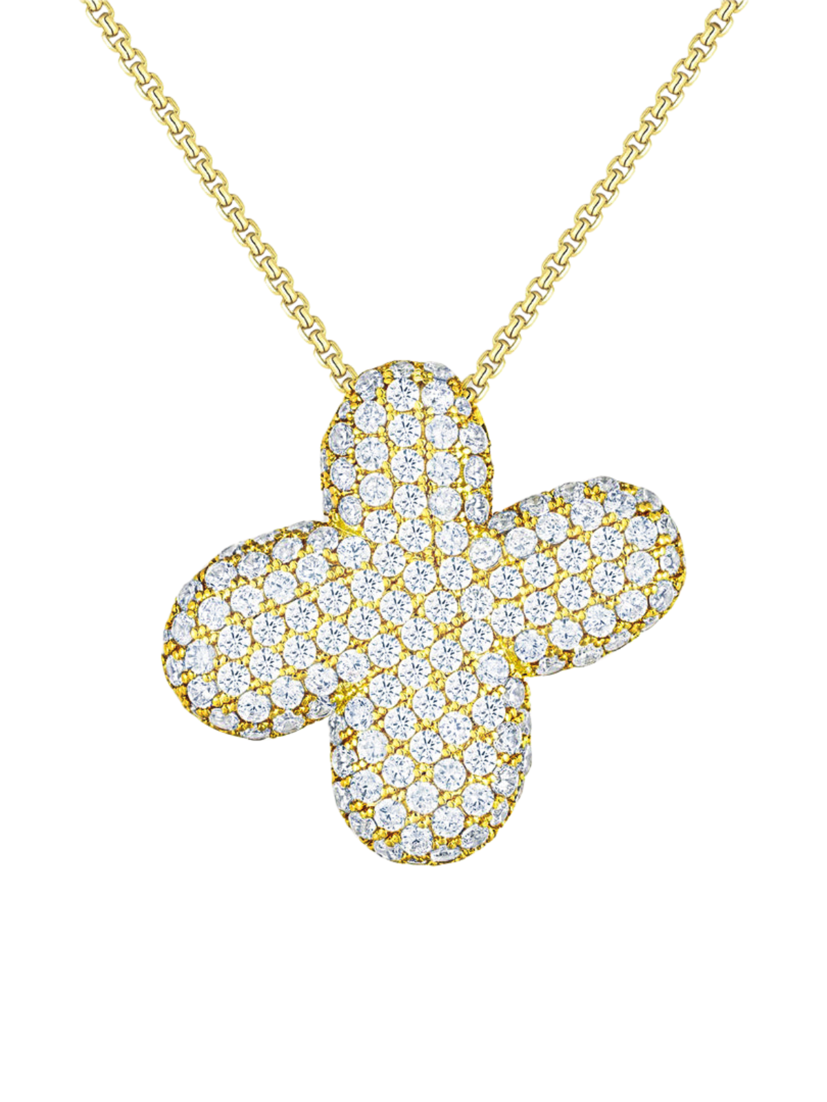 Luna Bubble Letter (AZ) Necklace