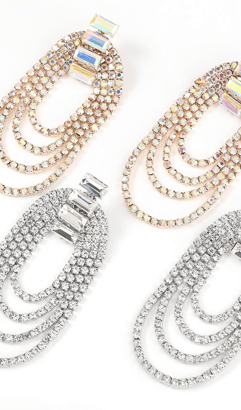 Sloane Oval Tassel Earrings