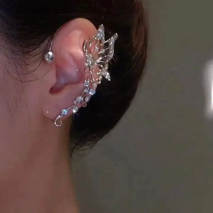 Etherea Butterfly Ear Cuff - Pair 