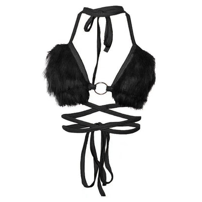 Furry Bra Top