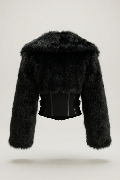 Élisabeth Short Coat – Black