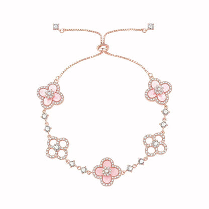 Sakura Cleef Set - Bracelet, Earrings &amp; Necklace