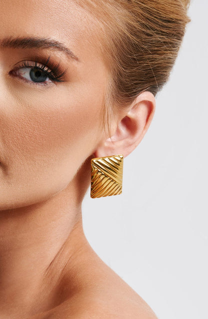 Bronte Earrings – Gold