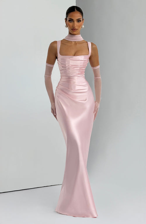 Calanthe Maxi Dress - Blush