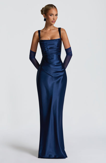 Calanthe Maxi Dress - Navy