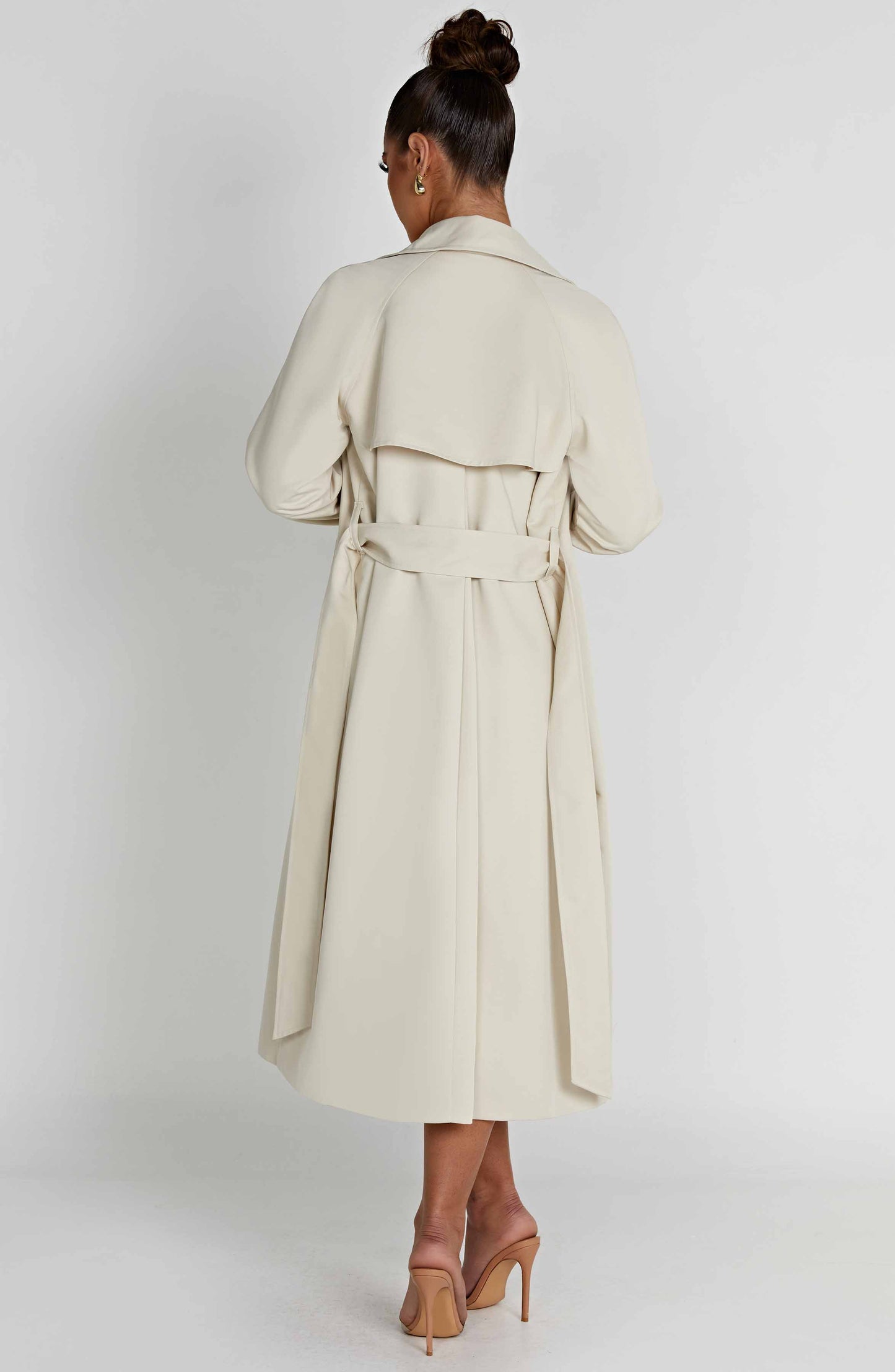Camila Trench Coat – Sand