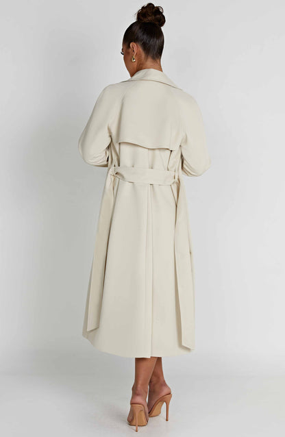 Camila Trench Coat – Sand
