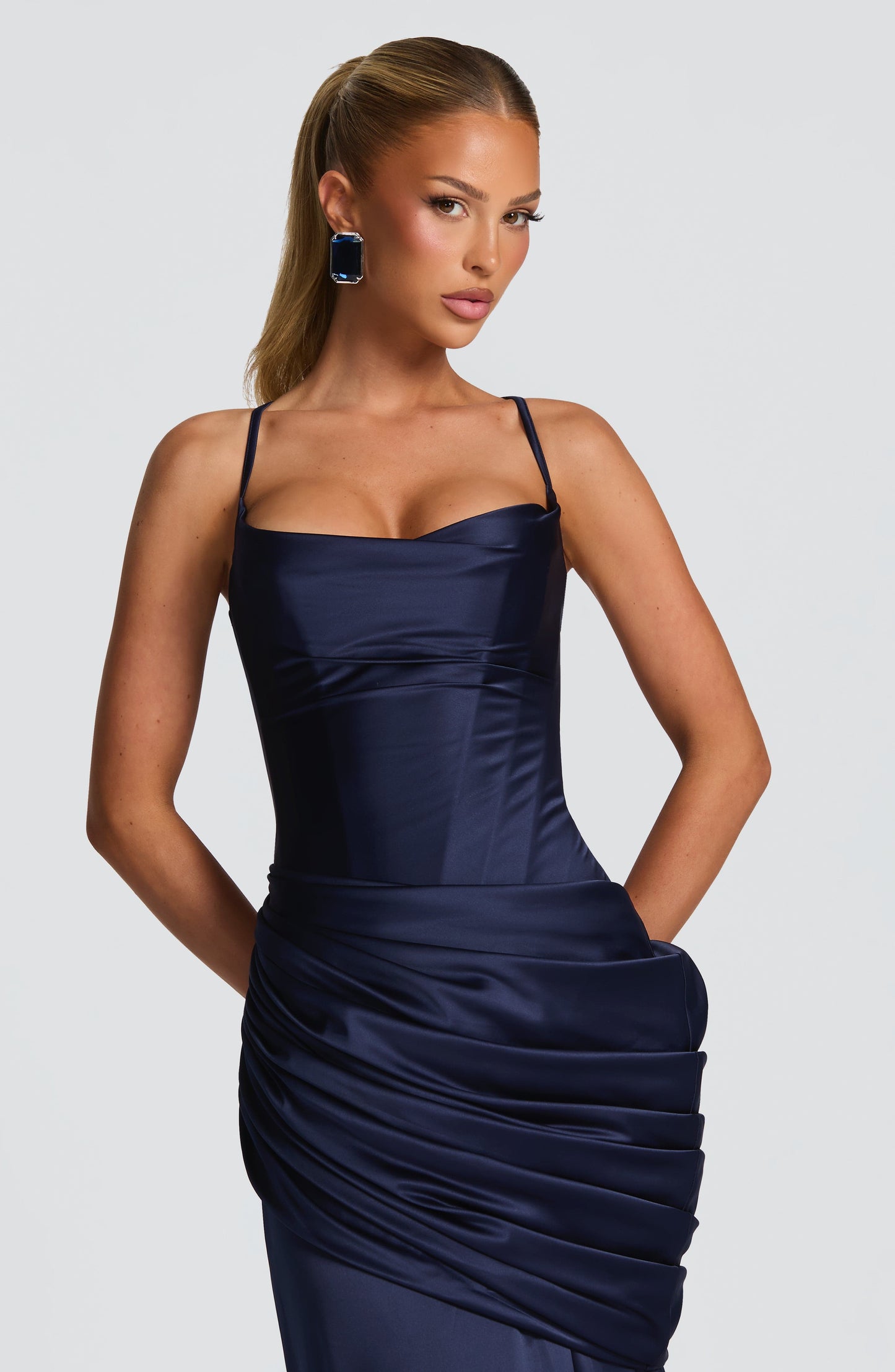 Connie Gown - Navy