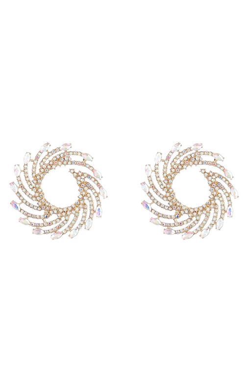 Daisy Spiral Earrings 