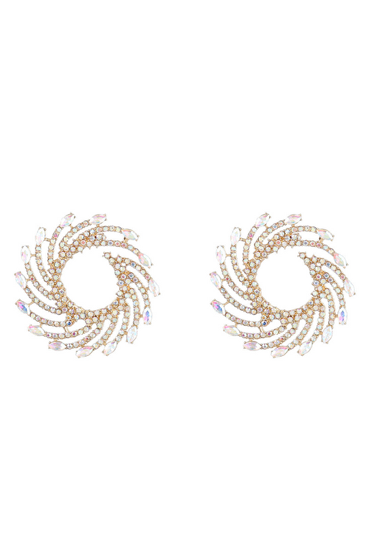 Daisy Spiral Earrings 