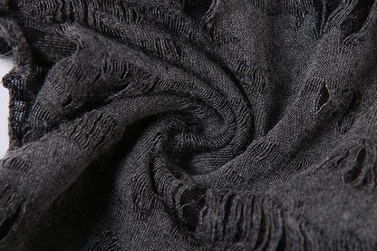 Ruched drawstring long sleeve halter slit off shoulder 2 piece top