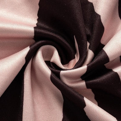 Long sleeve off shoulder zebra print crop top