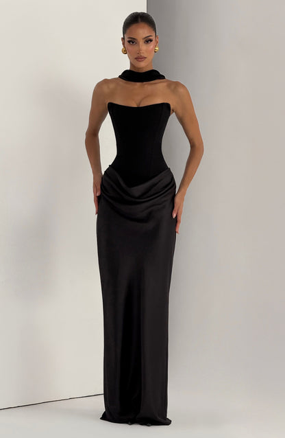 Maggie Maxi Dress - Black