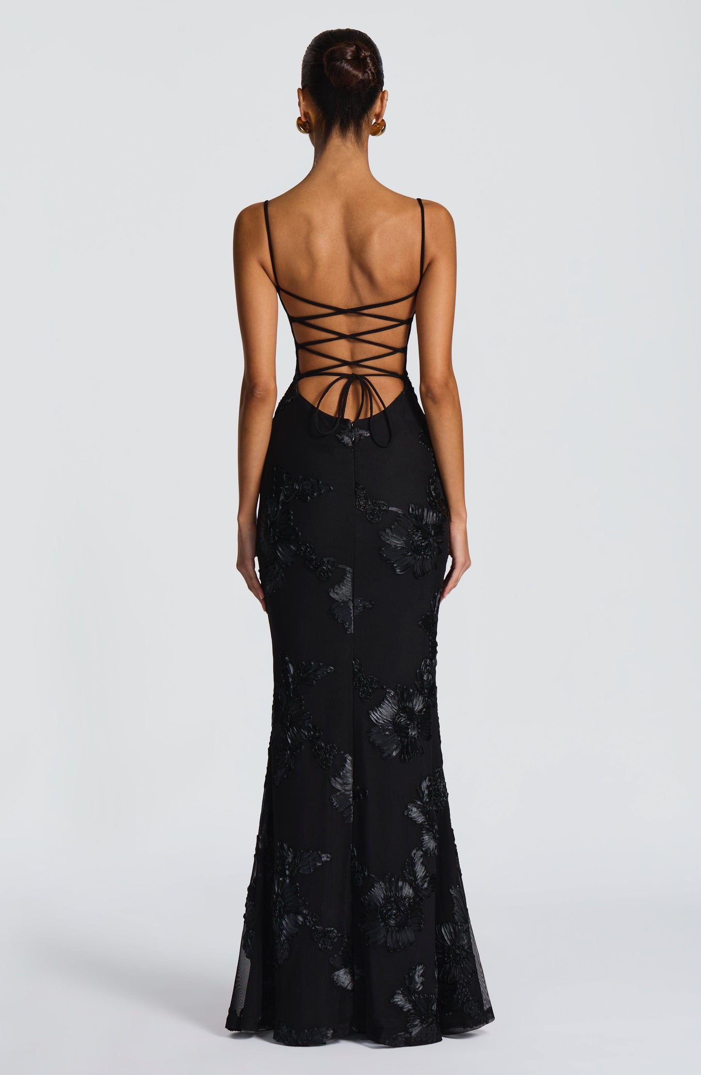 Nefertiti Maxi Dress - Black
