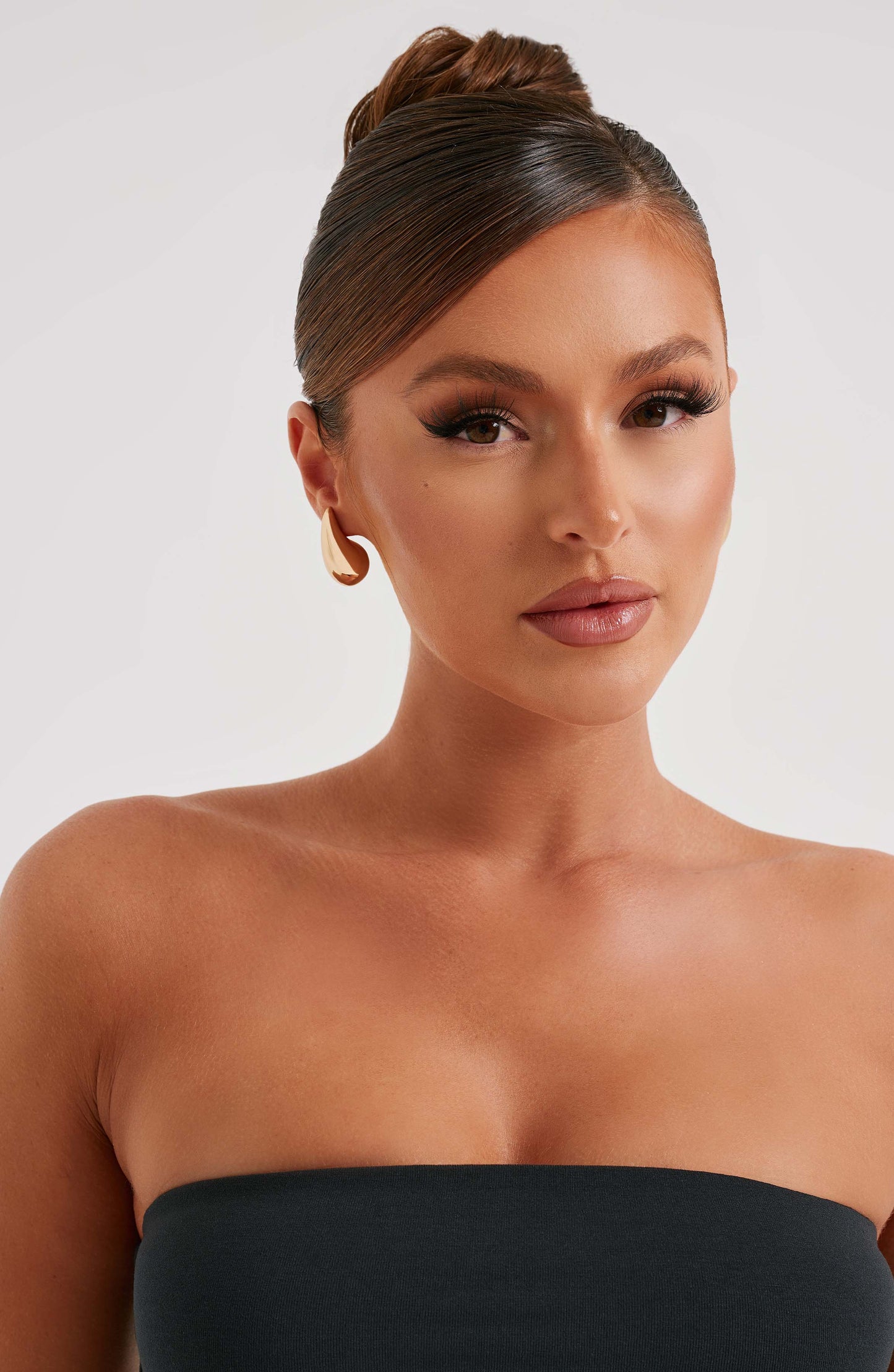 Fayth Small Earrings – Gold